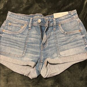 American Eagle Outfitters Women's Blue Denim Shorts